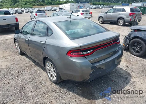 2013 Dodge Dart Limited from USA, damaged, VIN 1C3CDFCH9DD319082